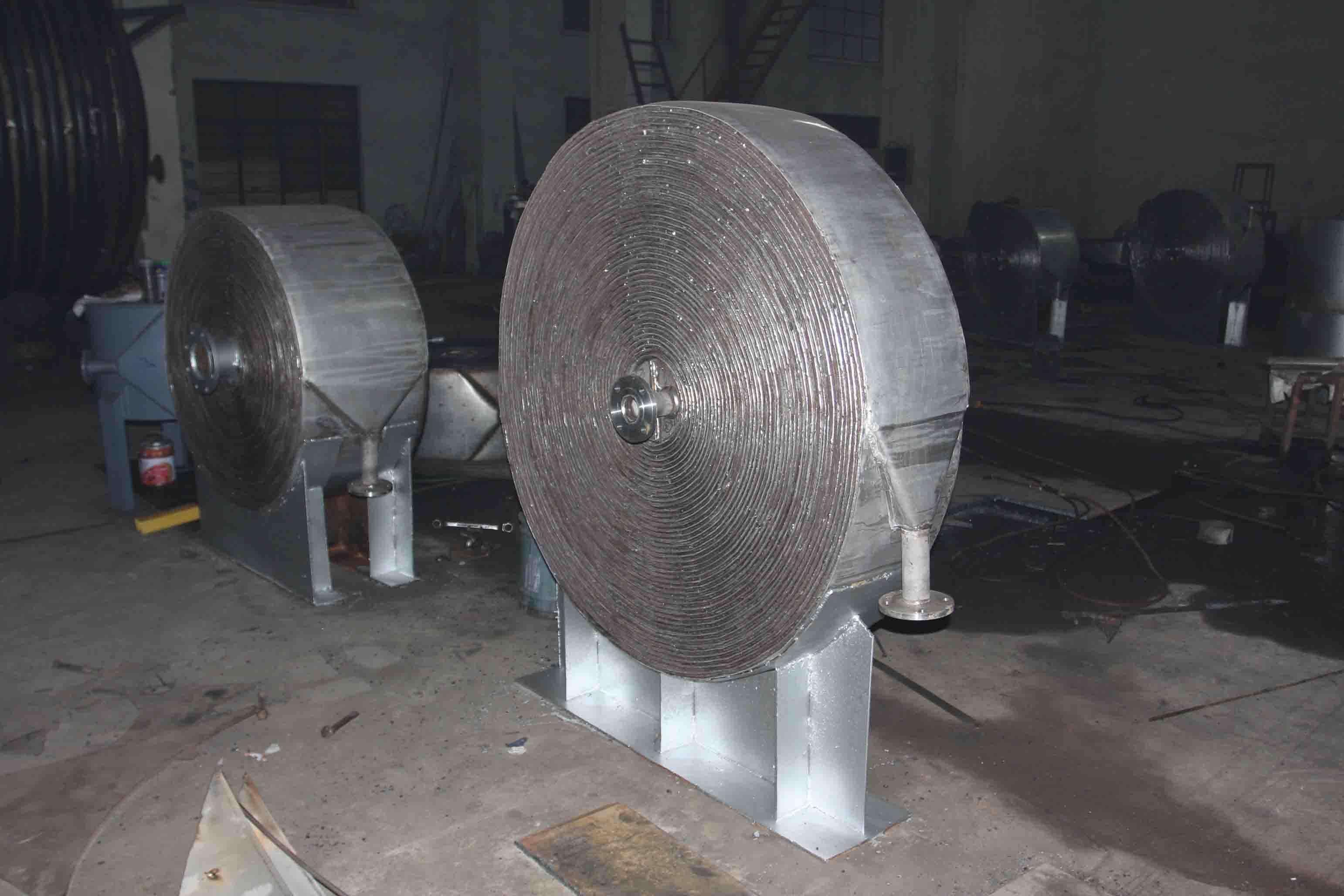 螺旋板式換熱器廠家為您介紹螺旋板換熱器的液壓試驗標準是怎樣的？